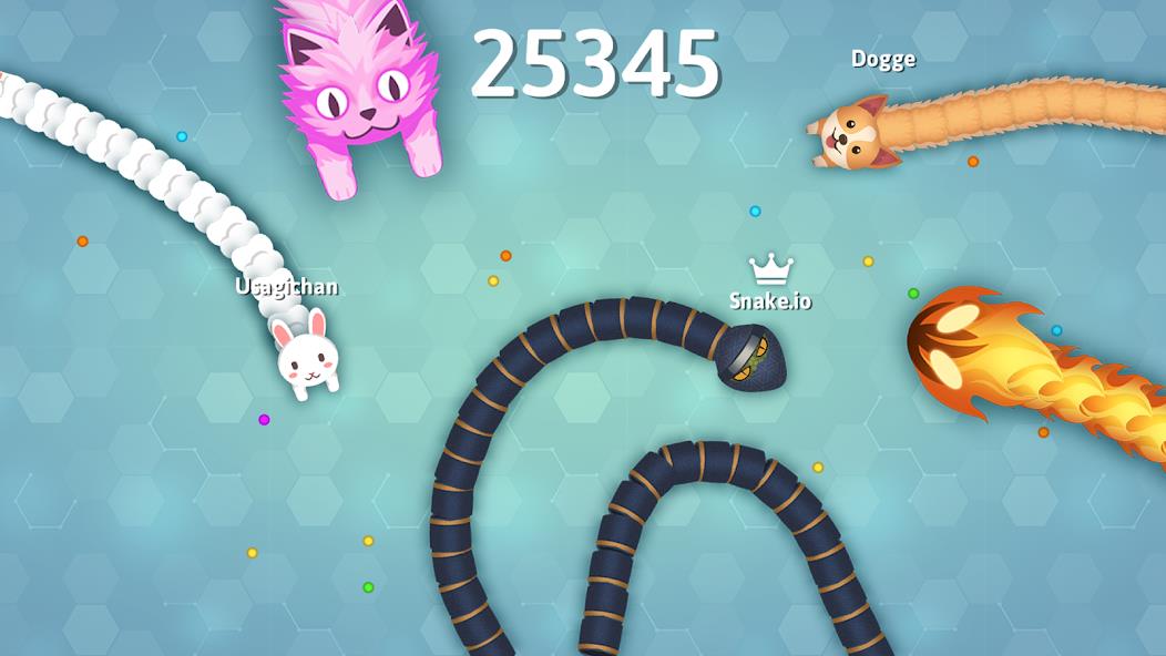 Schermata Snake.io - Fun Snake .io Games Mod 0