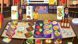 Cooking Rush - Chef game Ekran Görüntüsü 2