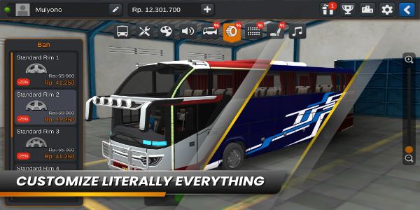 Bus Simulator Indonesia Mod स्क्रीनशॉट 2