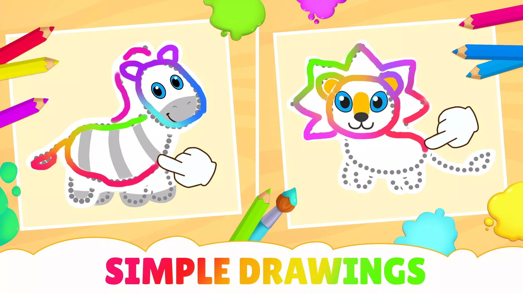 Learn colors Learning for kids スクリーンショット 3
