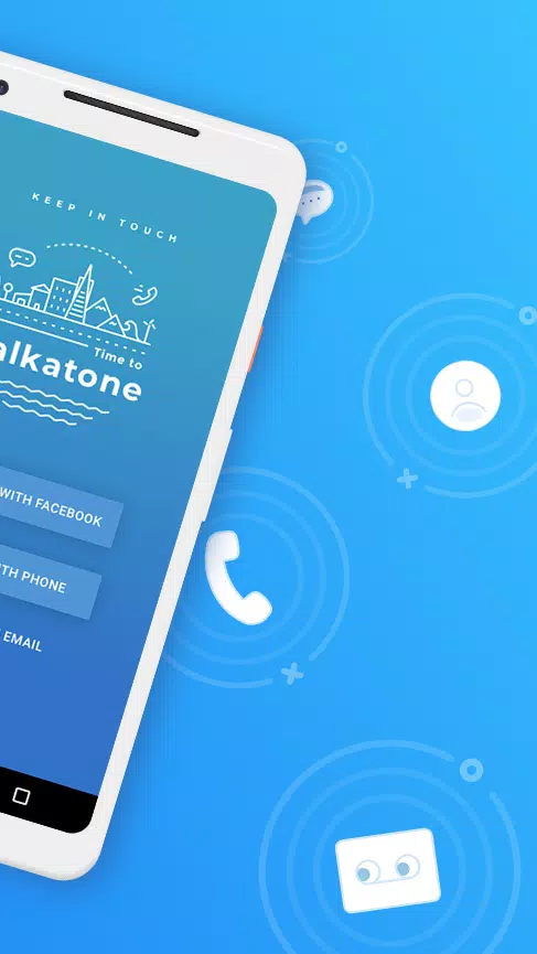 Talkatone. Llamadas y textos Captura de pantalla 1