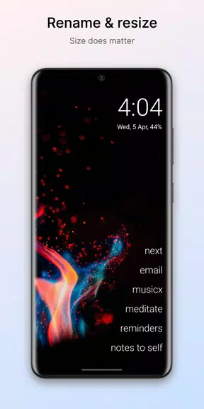 Olauncher. Minimal AF Launcher ဖန်သားပြင်ဓာတ်ပုံ 2