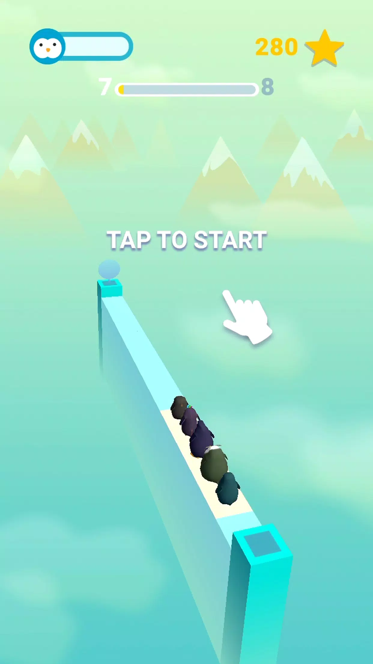 Happy Penguins 3D ภาพหน้าจอ 3