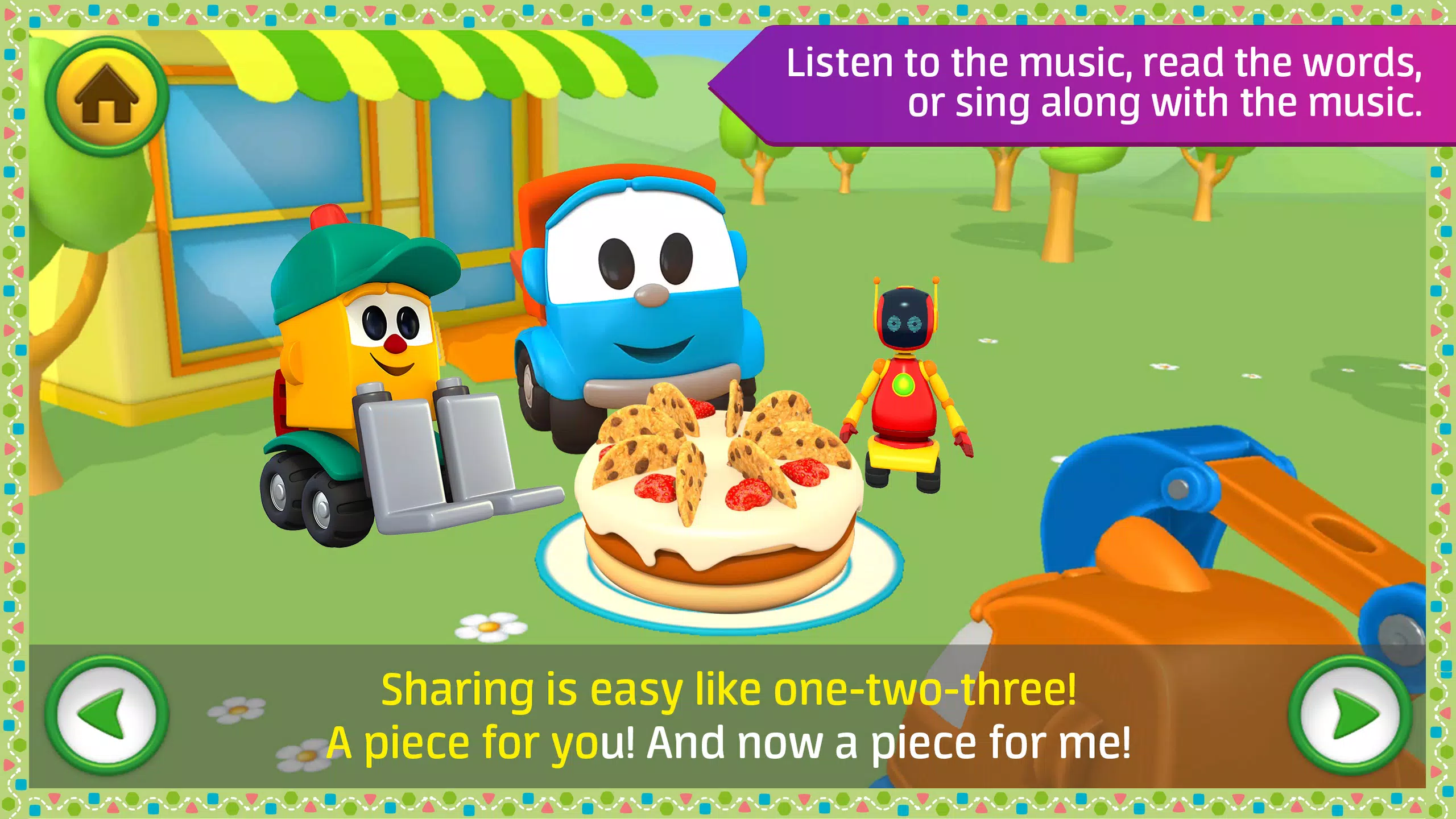 Leo kids songs and music games Screenshot 1