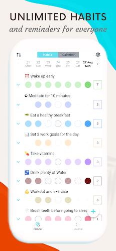 Habit Tracker Planner HabitYou Ảnh chụp màn hình 1