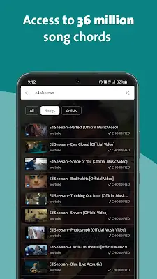 Chordify: Song Chords & Tuner 스크린샷 1