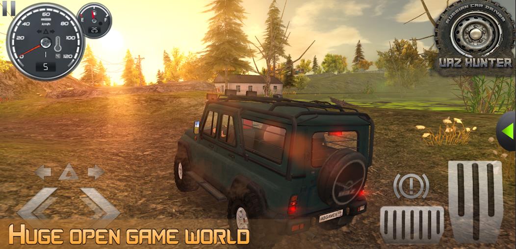 Russian Car Driver UAZ HUNTER Mod স্ক্রিনশট 0