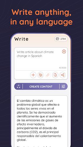 AI Chat & AI Writer - Genie Captura de pantalla 3