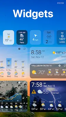 Weather & Widget - Weawow Screenshot 2