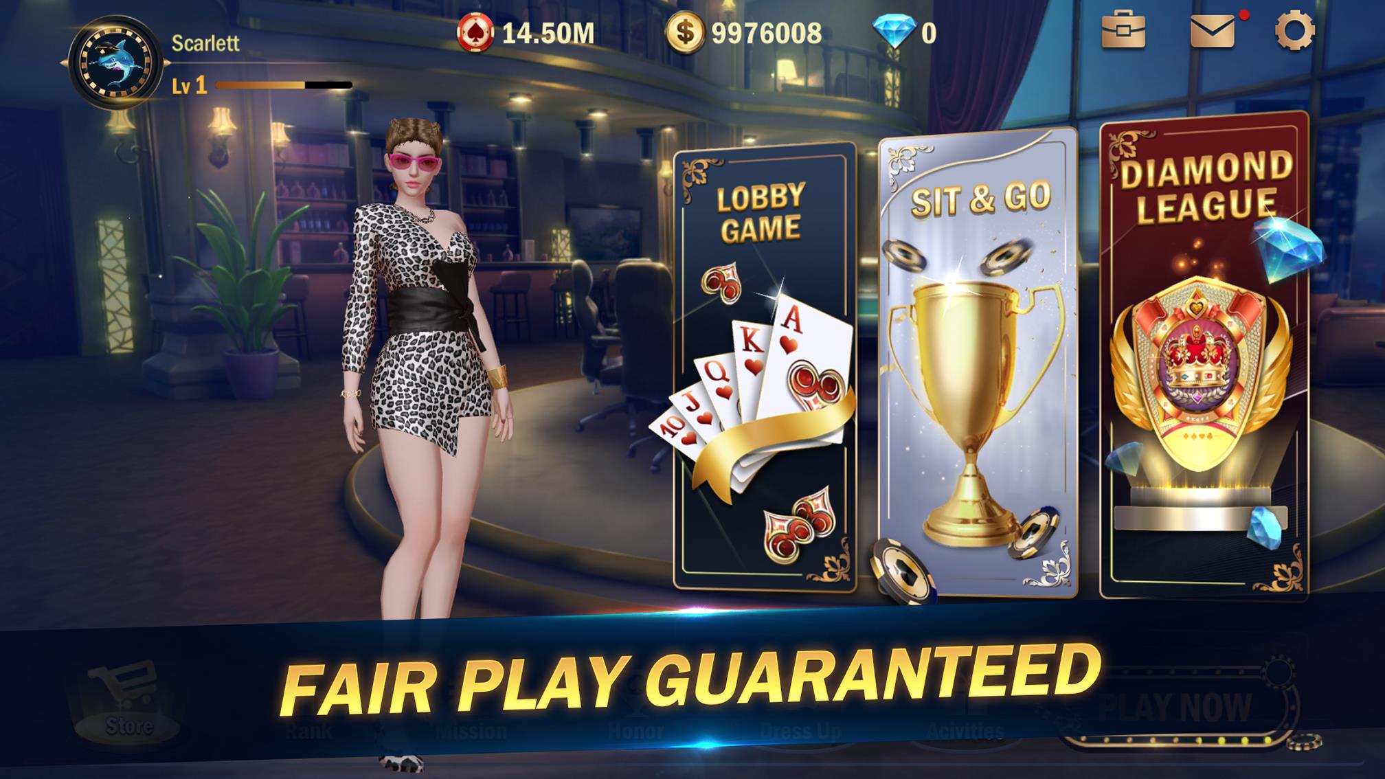 Hi Poker 3D:Texas Holdem স্ক্রিনশট 1