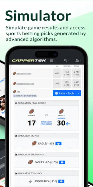 CapperTek Sports Betting Tools 스크린샷 0