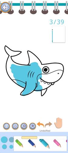 Baby Shark Coloring Book Screenshot 0