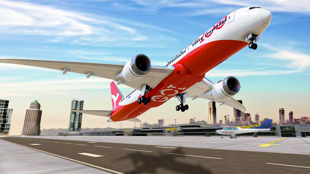 City Airplane Pilot Games Captura de pantalla 1