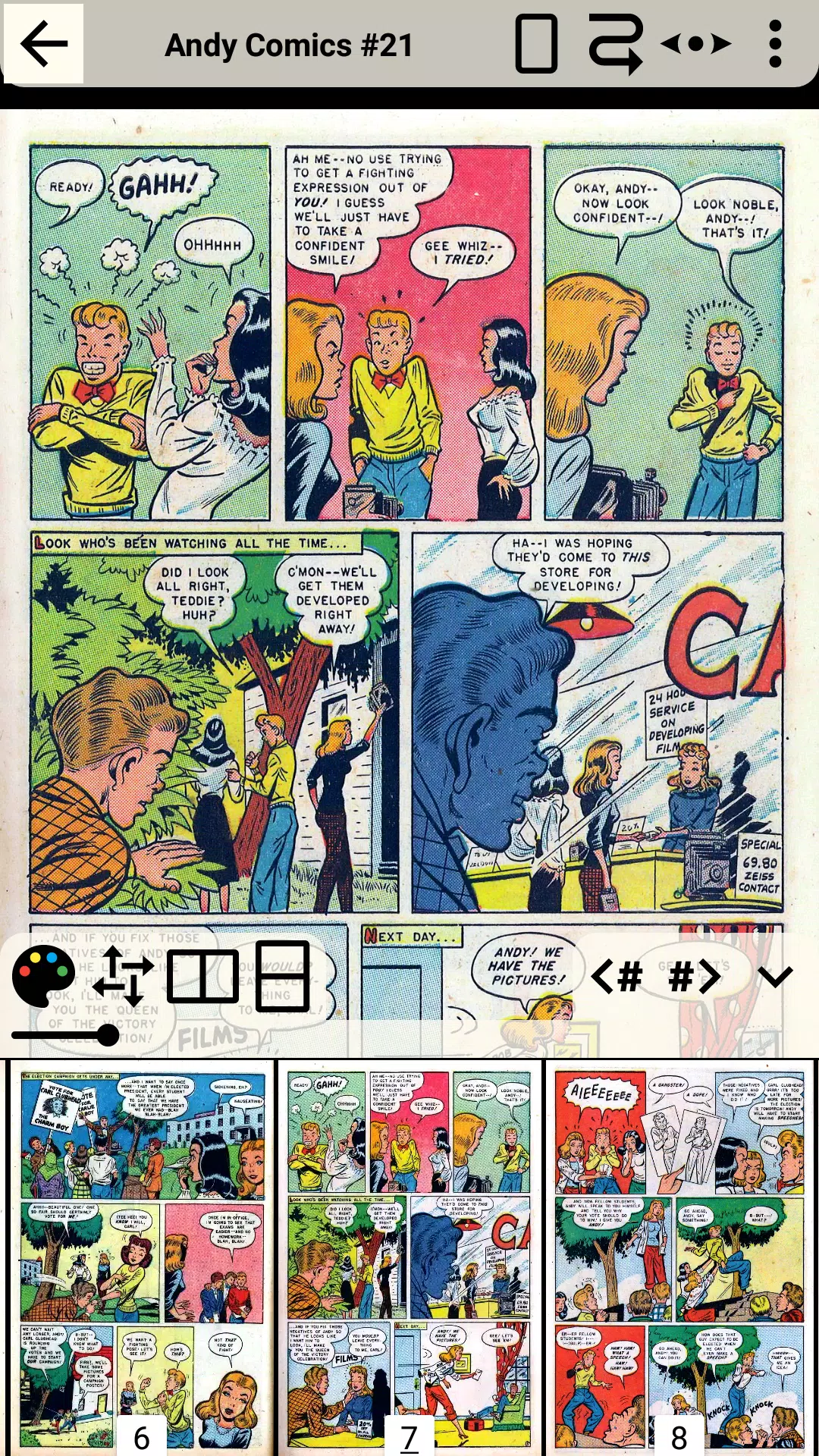 CDisplayEx Comic Reader Lite應用截圖第1張