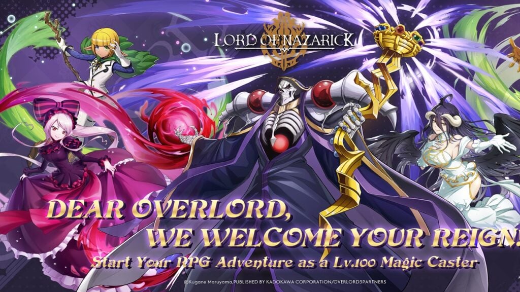 Overlord- Nazarick ၏သခင်သည် Android တွင်ဖွင့်သည်။