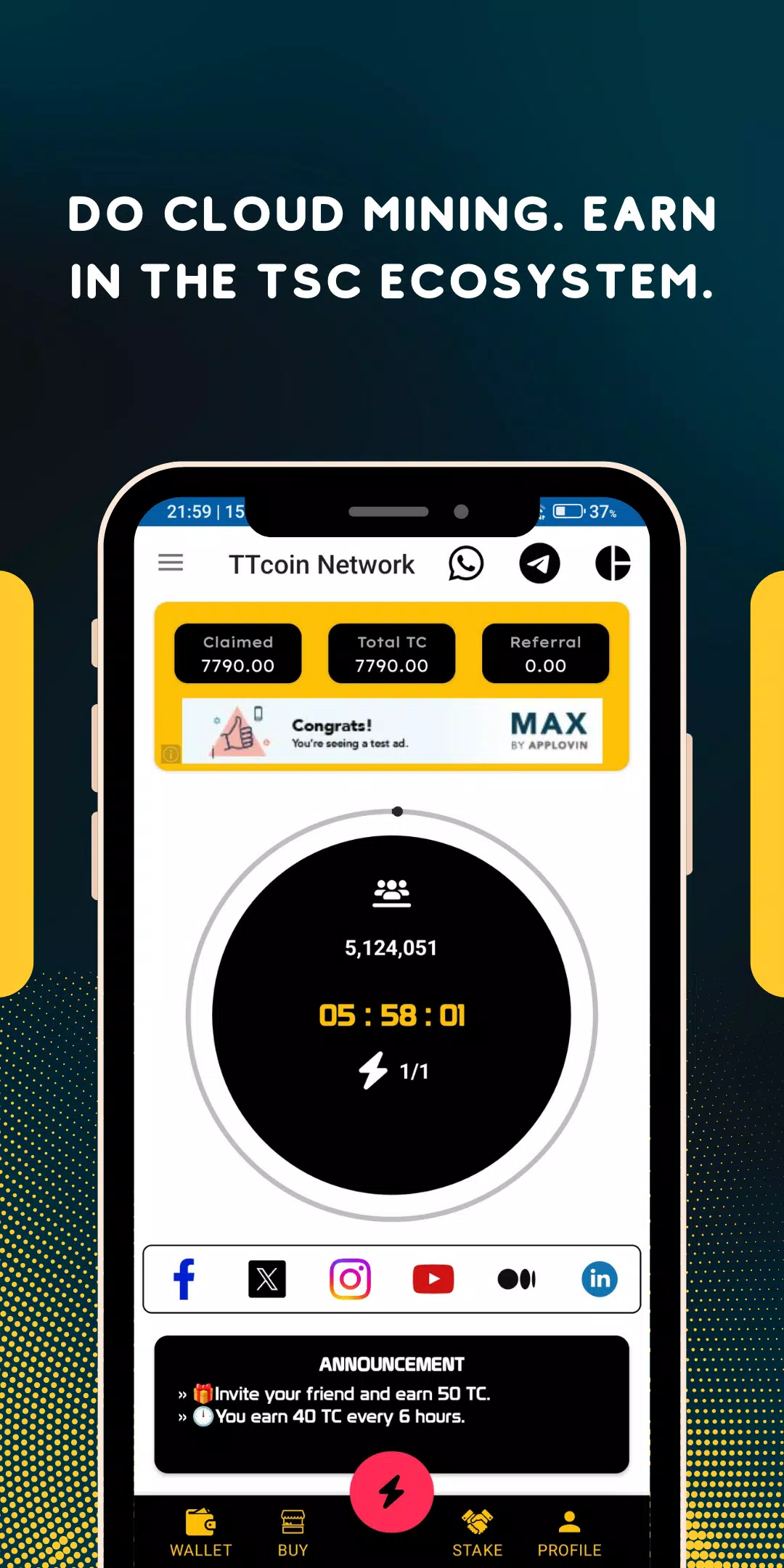 TTcoin Network - OLD应用截图第1张