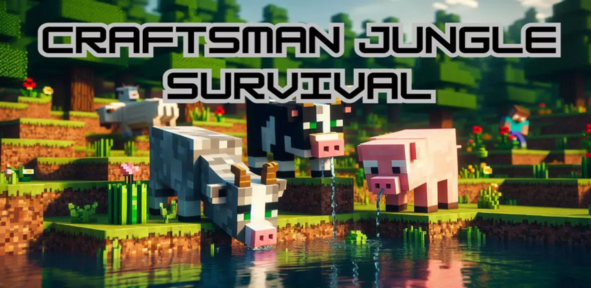 Craftsman Jungle Survival 스크린샷 1