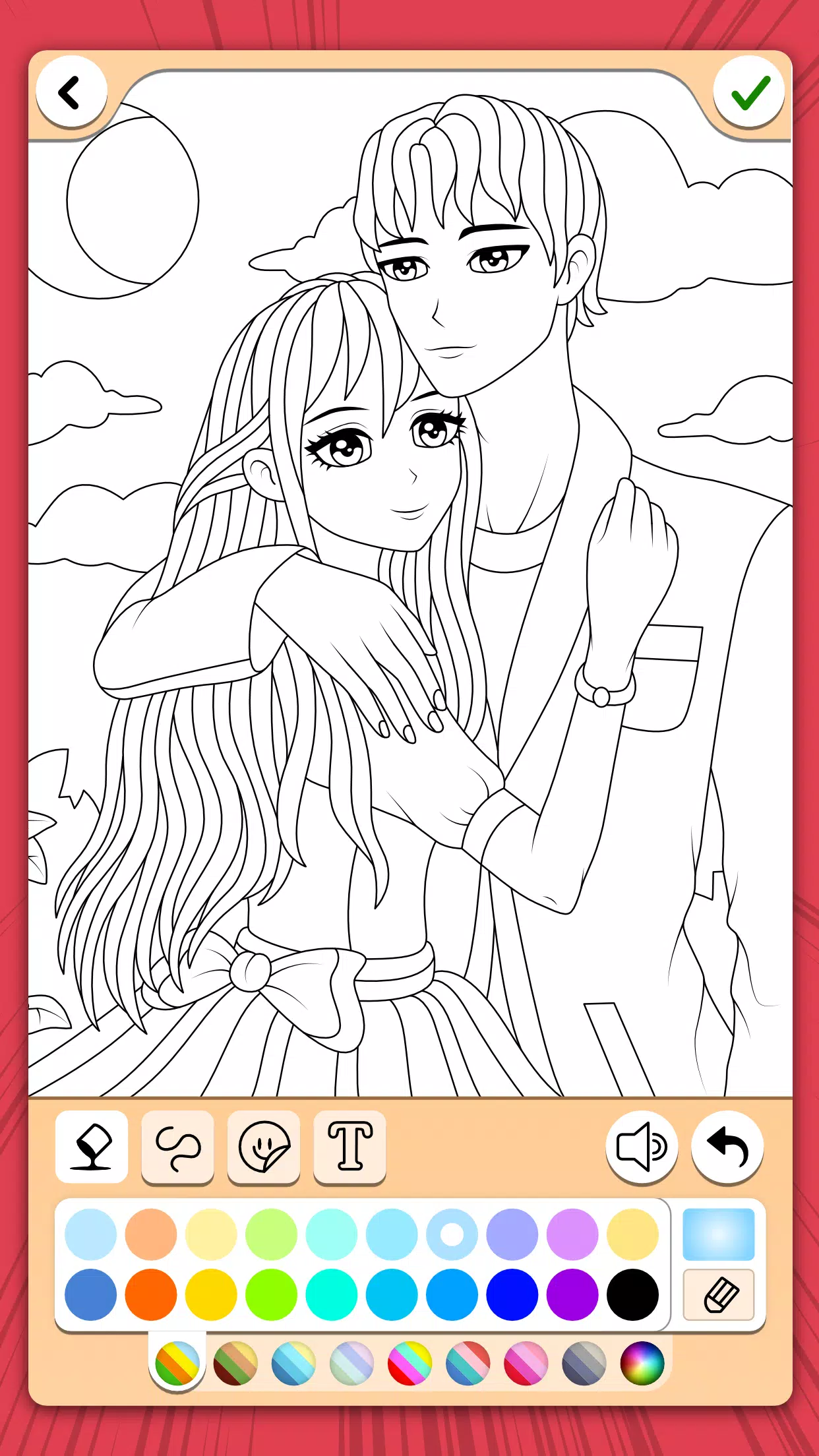 Manga Coloring Book应用截图第2张