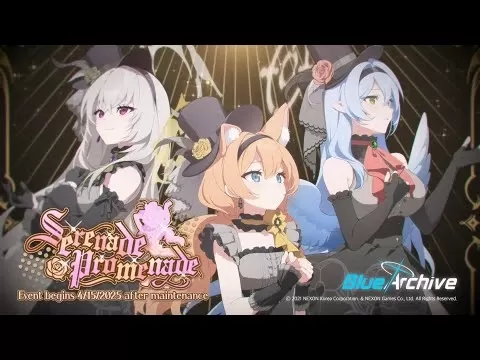 Blue Archive Serenade Promenade Event Trailer Captures de la bande-annonce