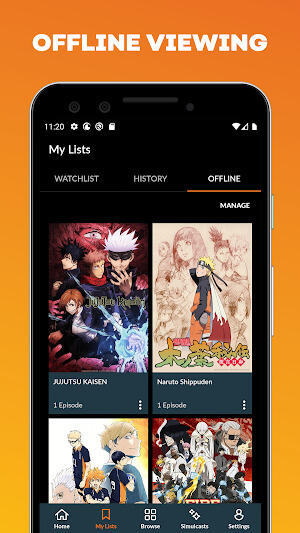 Crunchyroll স্ক্রিনশট 1