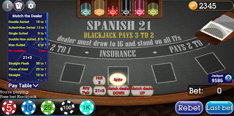 Spanish Blackjack 21 ภาพหน้าจอ 0