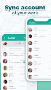 Dual Chat - 2Space WA Web ဖန်သားပြင်ဓာတ်ပုံ 2