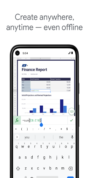 Google Sheets Capture d'écran 2