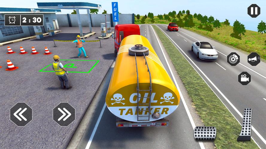 US Oil Tanker Truck Games Sim应用截图第0张