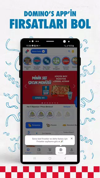 Domino's Pizza Turkey Screenshot 0