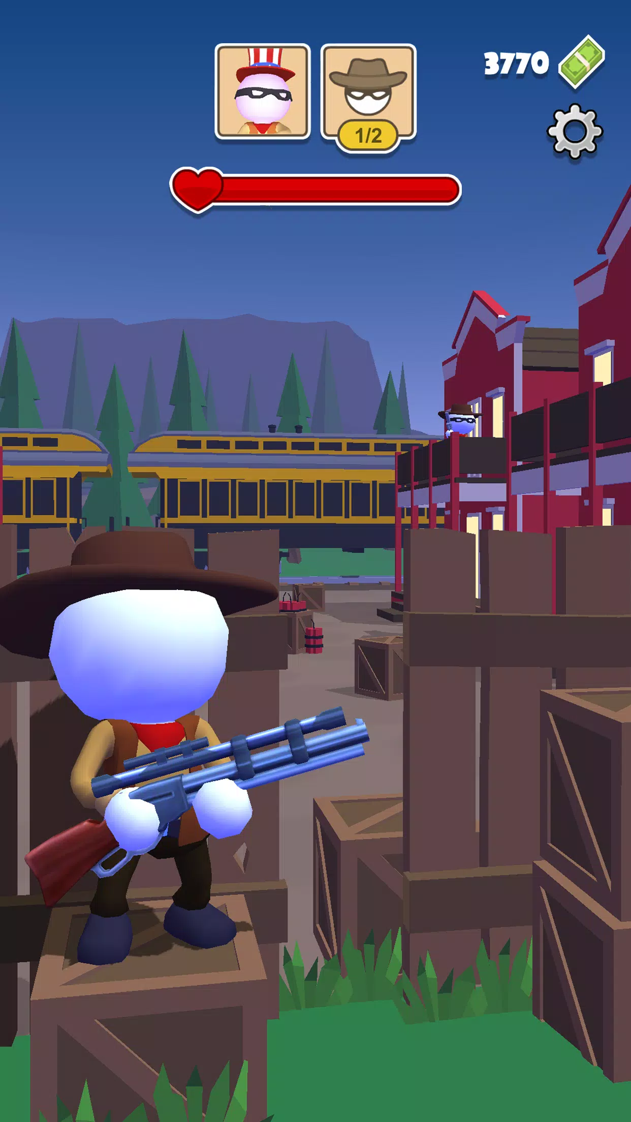 Western Sniper: Jeu de tir FPS Capture d'écran 2