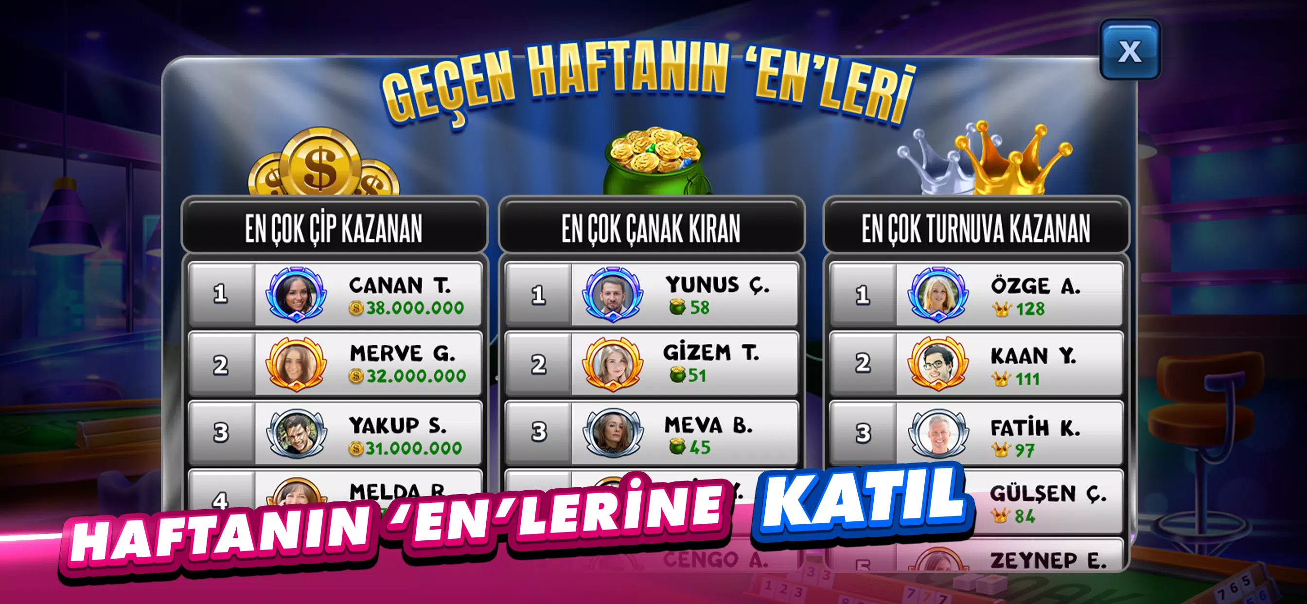 Çanak Okey Plus Captura de pantalla 0