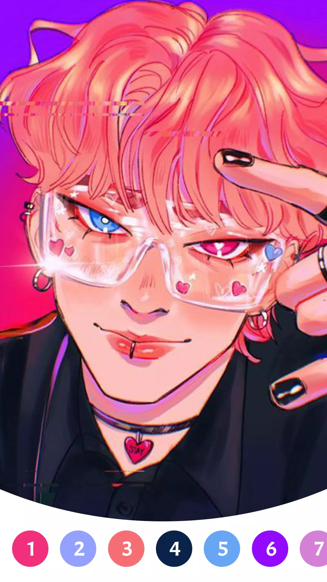 Stray Kids Paint by Number Captura de pantalla 0