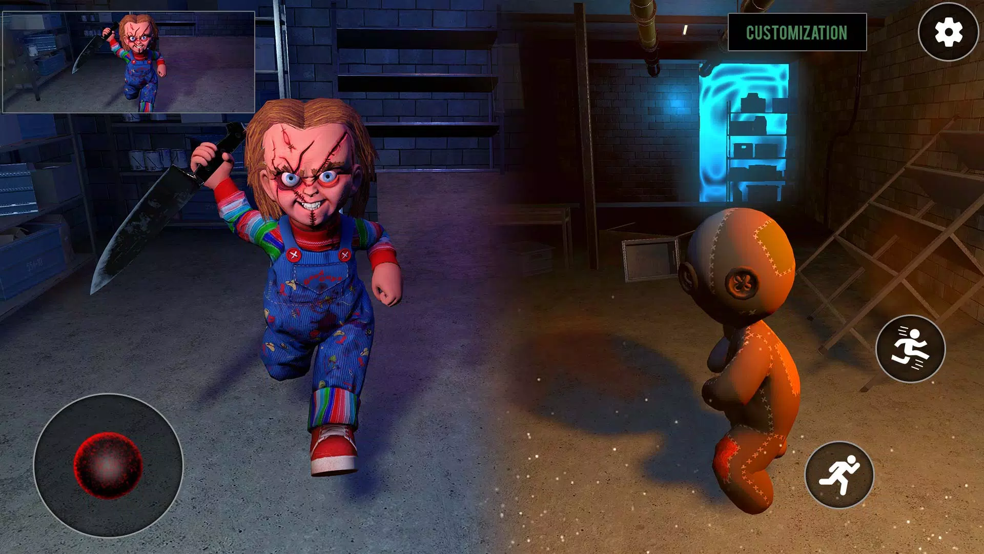 Chucky Doll Run Ghost House ဖန်သားပြင်ဓာတ်ပုံ 0