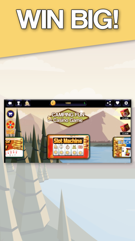 Camping Fun - Casino Tangkapan skrin 0