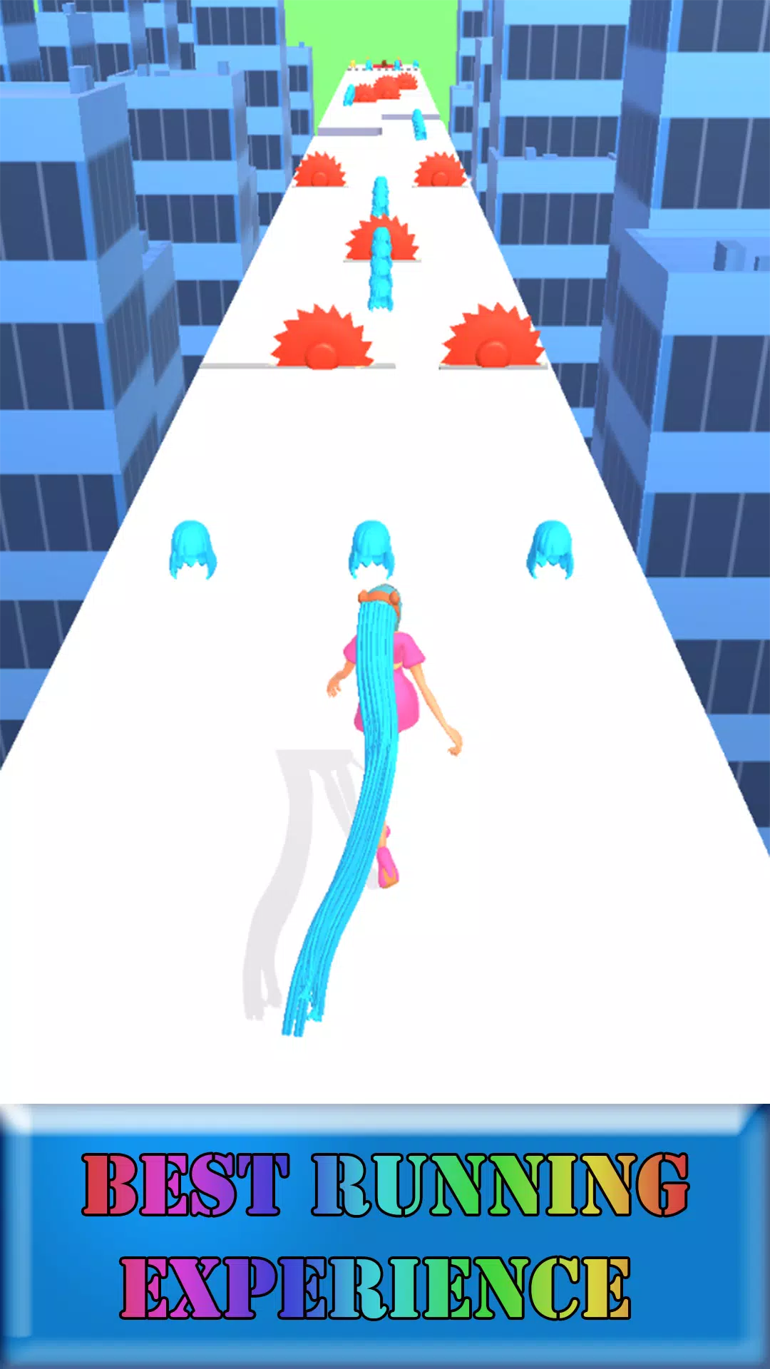 Hair Run 3D应用截图第0张
