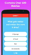 Riddle Quiz With Answers Tangkapan skrin 0