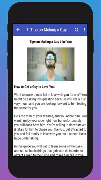 How To Make a Guy Fall in Love With You ภาพหน้าจอ 1