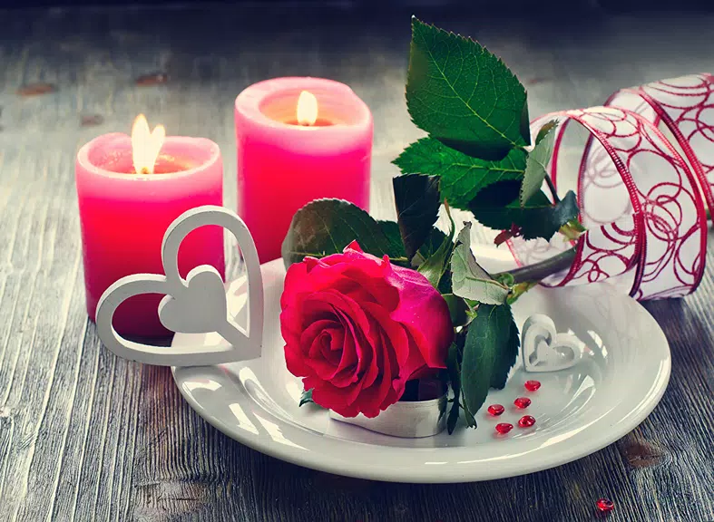 Schermata romantic wallpaper 3
