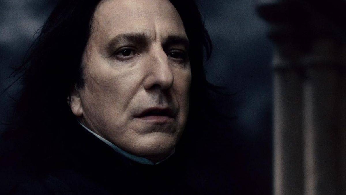 Alan Rickman jako Severus Snape w Harrym Potterze i Prince Halfl-Blood Prince
