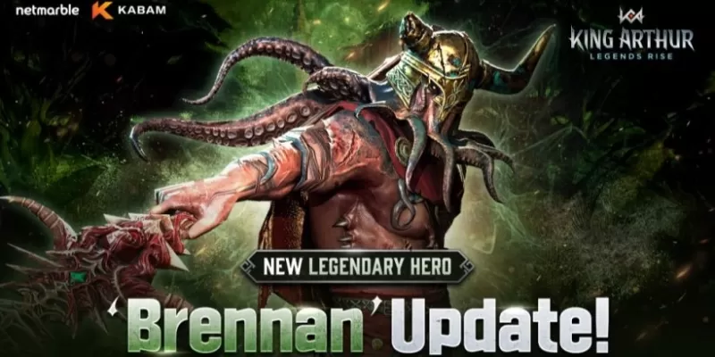 King Arthur: Legends Rise revela a atualização do April Fool com o novo herói Brennan