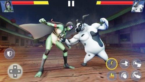 Kung Fu Animal: Fighting Games Screenshot 1