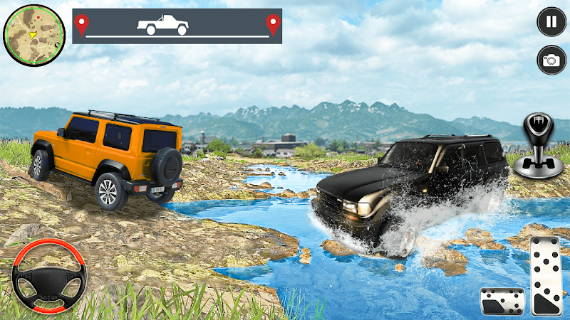 4x4 Turbo Jeep Racing Mania Ảnh chụp màn hình 1