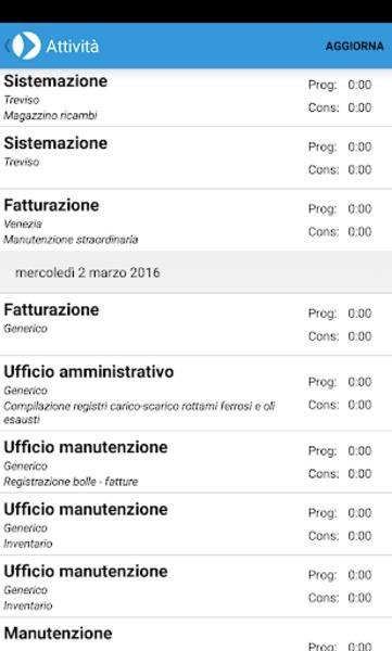 Schermata ufficiowebmobileapp 0