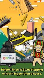 Trash King: Clicker Games Скриншот 2