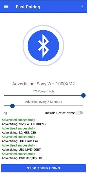 Bluetooth Le Spam Zrzut ekranu 0