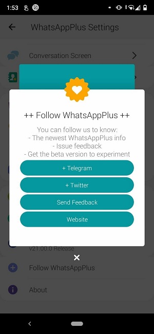 WhatsApp Plus v17.70 Schermafbeelding 2