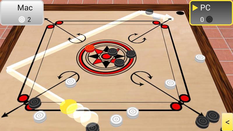 Carrom 3D Schermafbeelding 1