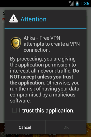 Ahka - Free VPN Captura de pantalla 2