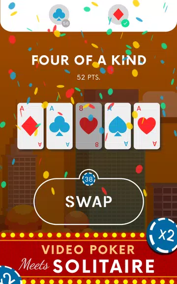 Shuffle Card Puzzle: Offline game Screenshot 0