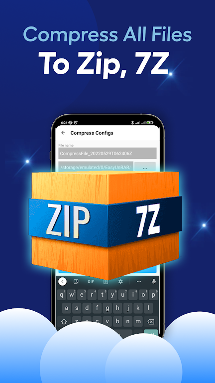 Pro 7-Zip, Unzip Rar Extractor स्क्रीनशॉट 1